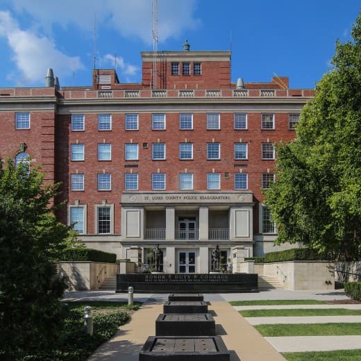 St. Louis County Police Headquarters August 16, 2015