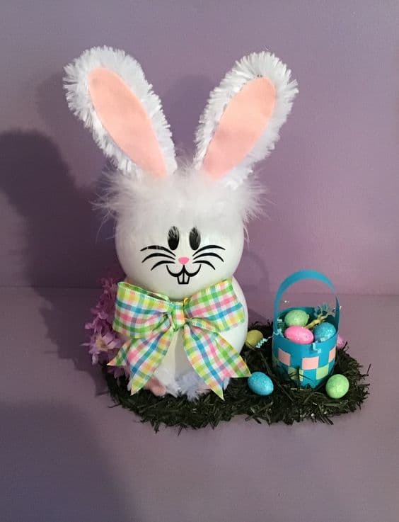 20+ Dollar Store Easter Crafts - Fish Bowl Bunnies - HubPages