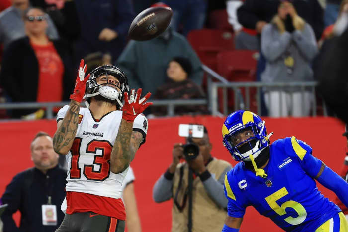 Rams go up 27-3 early but Bucs stage late comeback but fall short as Cooper Kupp comes in clutch to set up GW FG.