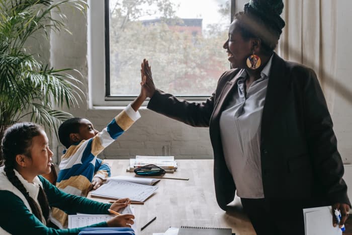 Positive reinforcement is a great tool for teaching effective and entertaining lessons.