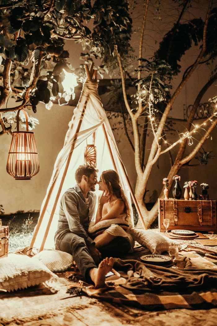 When he likes you, he'll be comfortable being close to you and will give you plenty of eye contact.