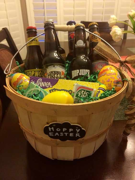 60+ Easy DIY Adult Easter Basket Ideas (Eggstra Special!) Holidappy