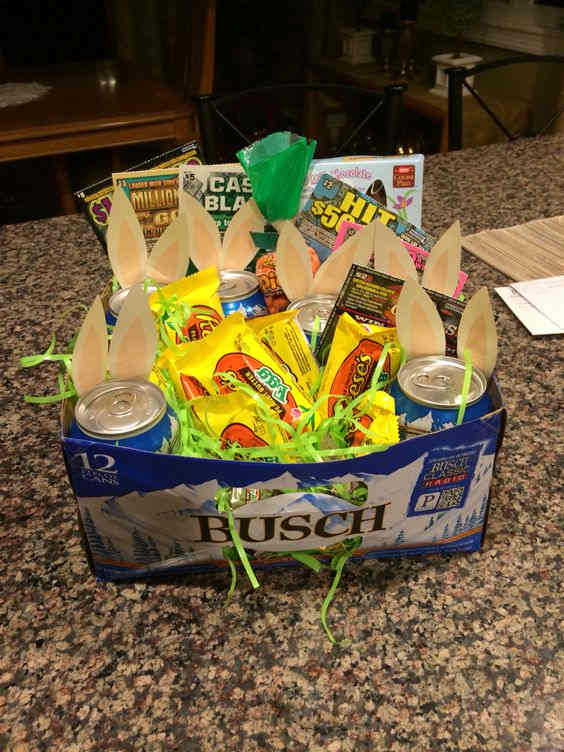60+ Easy DIY Adult Easter Basket Ideas (Eggstra Special!) Holidappy