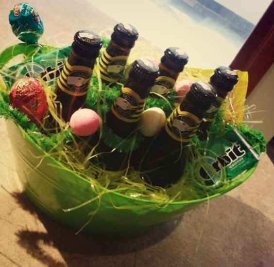 60+ Easy DIY Adult Easter Basket Ideas (Eggstra Special!) Holidappy