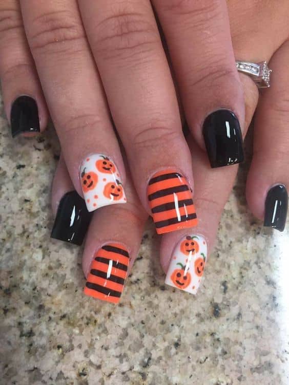 50+ DIY Halloween Nail Designs That Are Positively Frightful - Bellatory