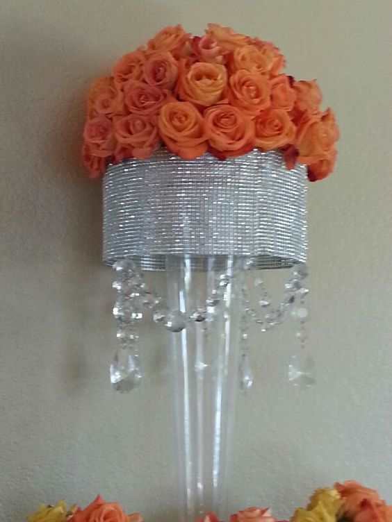 50+ Stunning DIY Dollar Store Wedding Centerpieces Holidappy