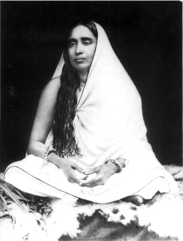 Sri Sarada Devi. Wife and Consort of Sri Ramakrishna Paramahansa, One of the most notable Seer/Rishi/God-man of all India