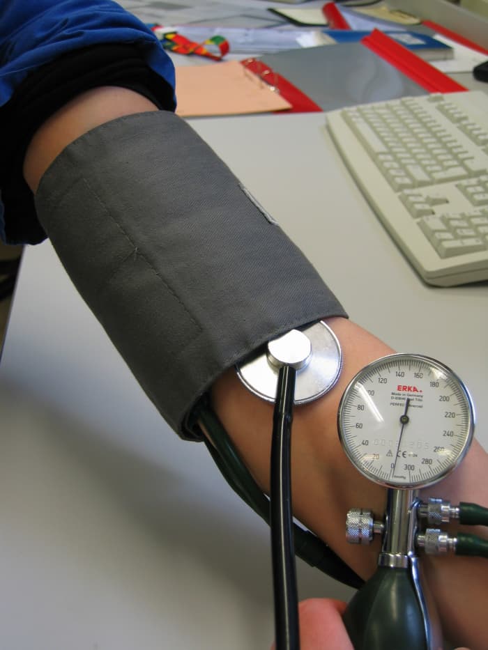 Make sure to monitor your blood pressure readings.
