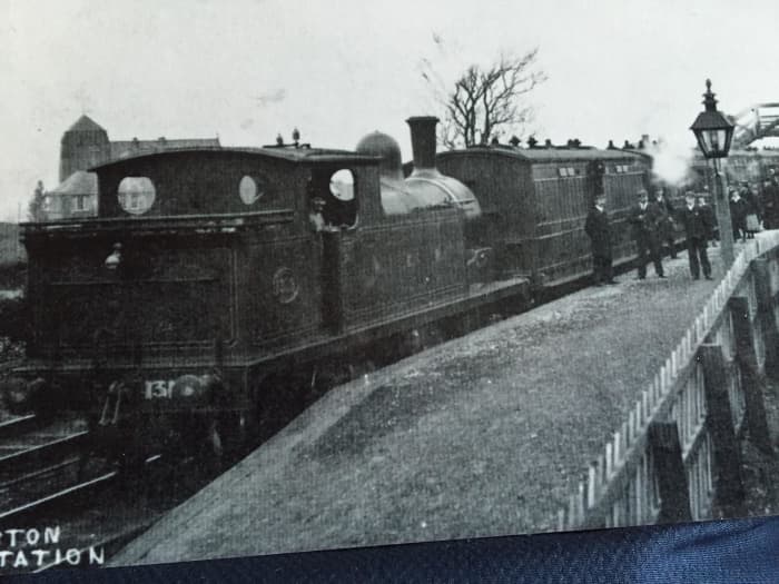 Period picture taken early 20th Century (pre-Grouping) at Eston, my local station near Middlesbrough. Passenger services from here to Middlesbrough were curtailed in LNER days, 1929