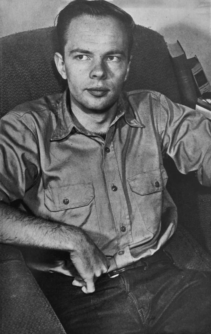 Writer Philip K. Dick in the 1960s
