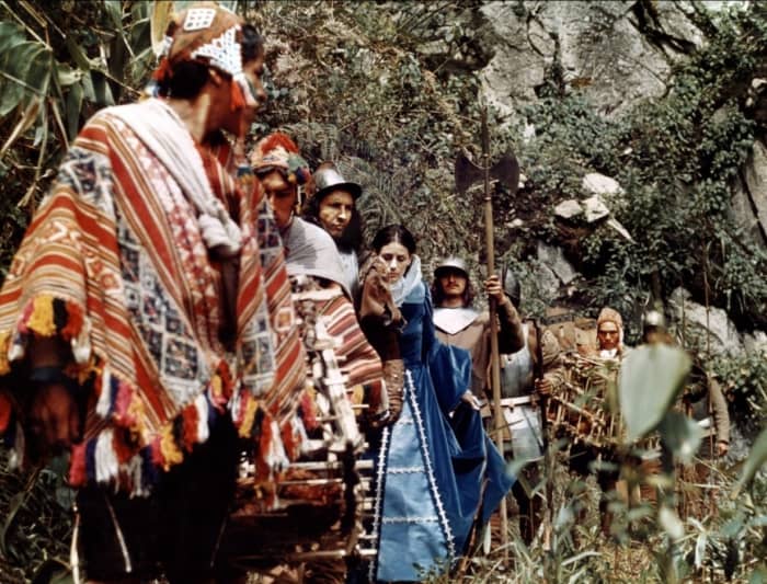 Shot on location in Peru, Herzog's quest for perfection mirrors the same determination of his subject's fruitless pursuit of El Dorado.