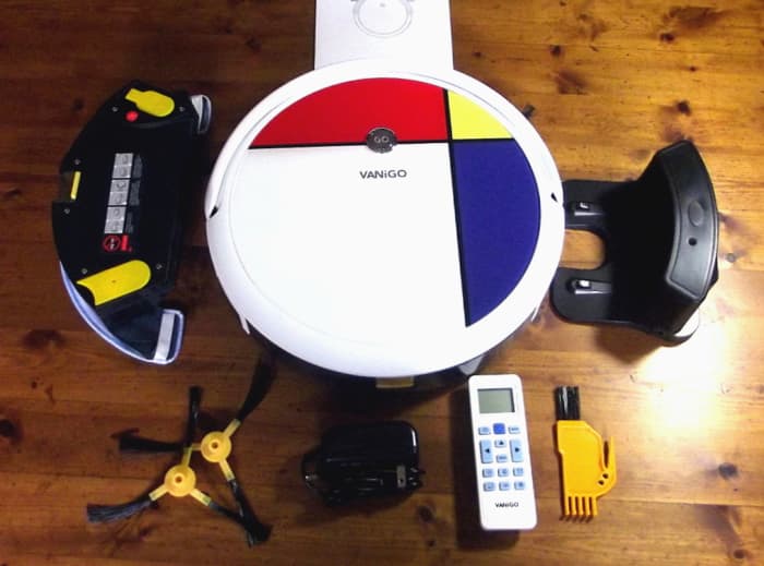 This very effective robotic vacuum from Vanigo was fitted with a dock, mop, and a primitive gyro-based navigational system
