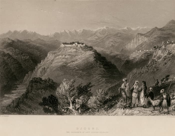 Known as Dahr El Sitt, this is the hilltop residence in which Lady Hester Stanhope passed her last years.