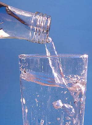 If desired, in the water may be added a little lemon juice, honey and ginger, this drink is a good refresher.