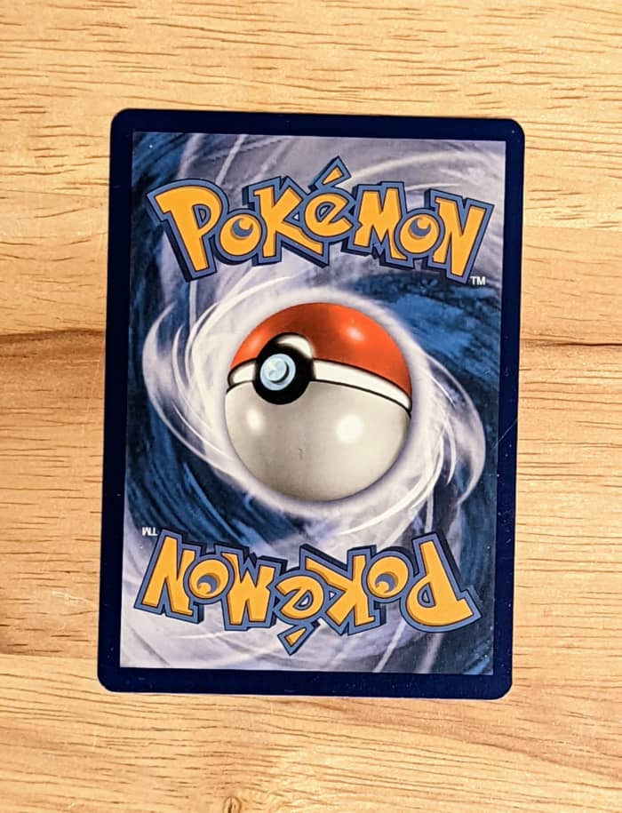 English Pokémon Card - Back Side - Reverse Side - Always Check the Centering