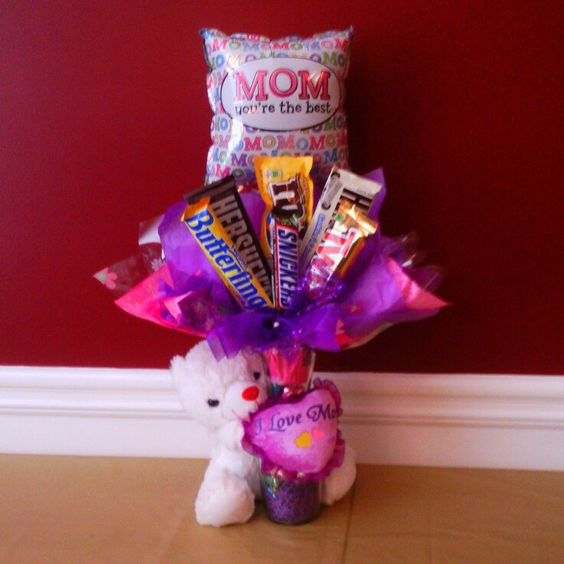 35+ Awesome DIY Mothers Day Candy Bouquet Ideas to Sweeten her up