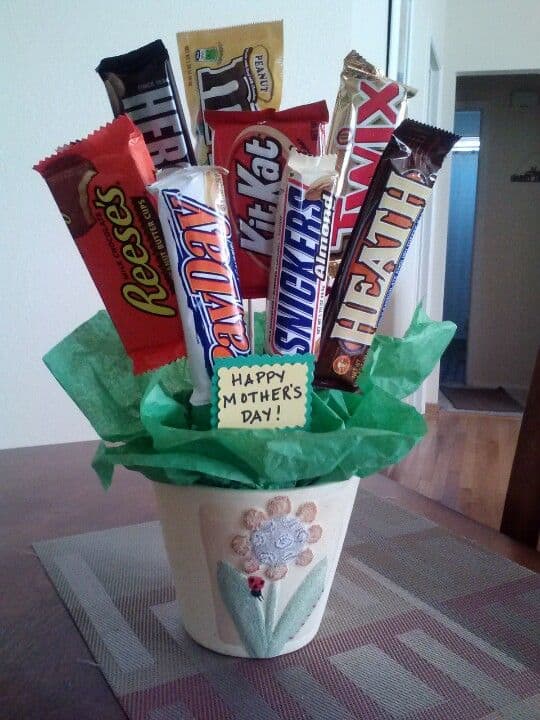 35+ Awesome DIY Mothers Day Candy Bouquet Ideas to Sweeten her up ...