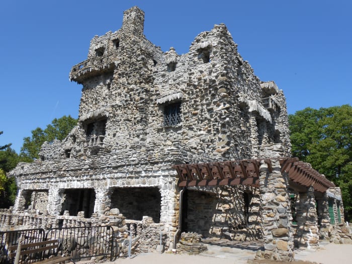 Gillette Castle in East Haddam is a popular summer spot for hikes and picnics in Connecticut.