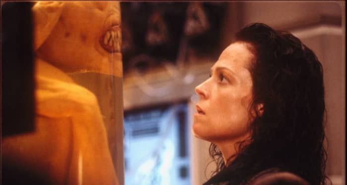 Via convoluted plot reasons, Ripley's violent personality shifts at least give Sigourney Weaver a more interesting character this time around. Small mercies, you know...