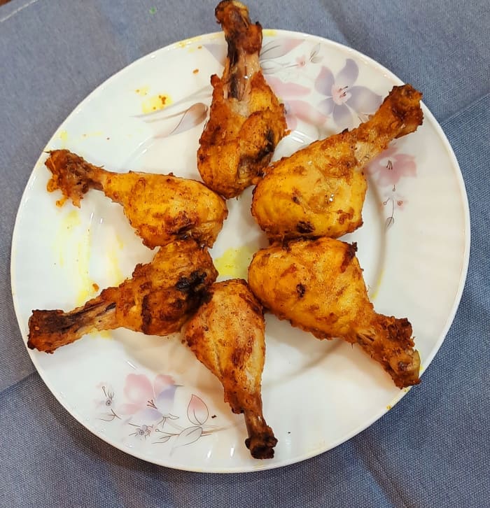 Children love chicken. It’s a good idea to serve dry food items to the kids. It’s easier for them to manage eating without help from elders
