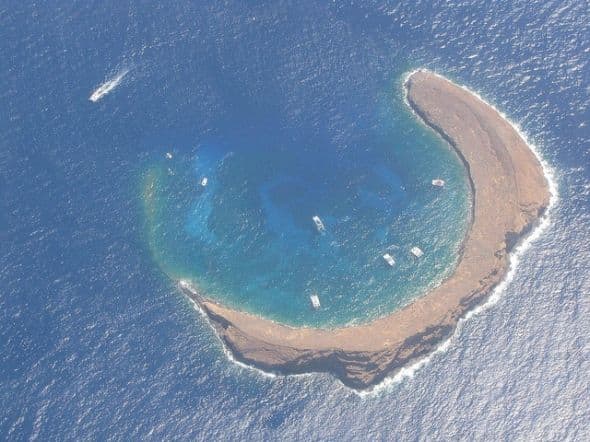 Molokini Volcano Crater, Hawaii