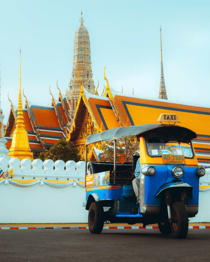Bangkok is one of the most popular tourist destinations in the world. Approximately 27.7 million international tourists visit the city each year and they contribute to the Thai capital's air pollution.