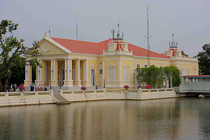 Phra Thinang Warophat Phiman is a one-storey mansion built by King Chulalongkorn (Rama V) in 1876 as his residence and throne hall. It is still sometimes used today on royal visits by the King