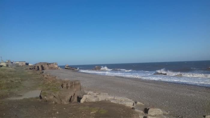 A couple of photographs of my view from Bluebell Car Park near Spurn Nature Reserve. Source: James Kenny