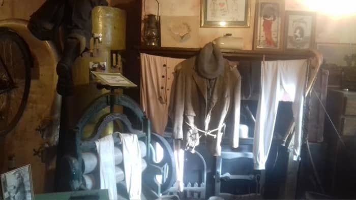 A photograph of Compo's front room, which forms part of a Last of the Summer Wine exhibition. Source: James Kenny