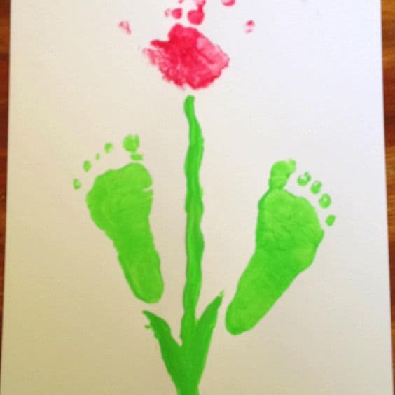 35+ Adorable Mothers Day Hand and Footprint Art Ideas That Will Be ...