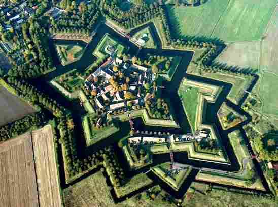 Attacking a fort modernised along the bastion lines was a real logistical nightmare and usually cost the attacker huge casualties