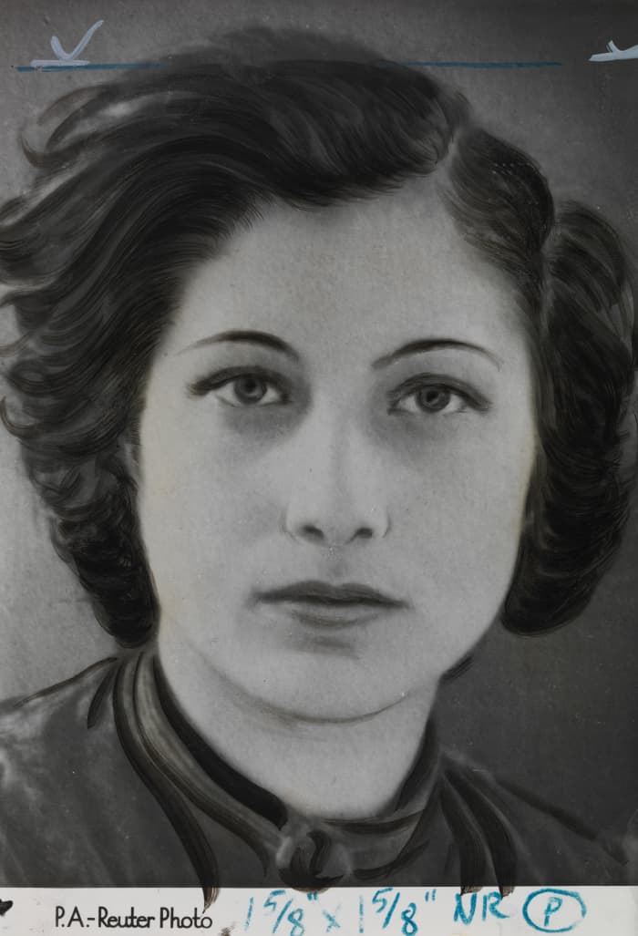 Postumous George Cross for Noor Inayat Khan. Noor Inayat Khan (1914-1944) was a wartime British secret agent of Indian descent who was the first female radio operator sent into occupied France by the Special Operations Executive (SOE).
