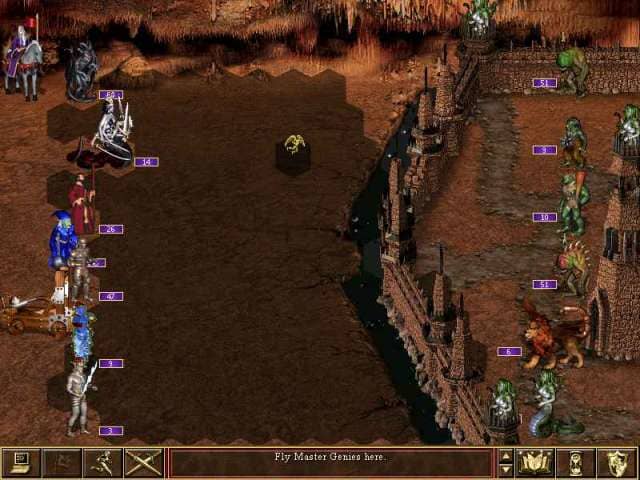 A screenshot of a siege battle taken directly from the game. In sieges, destroying the castle walls is an important step in winning the battle.