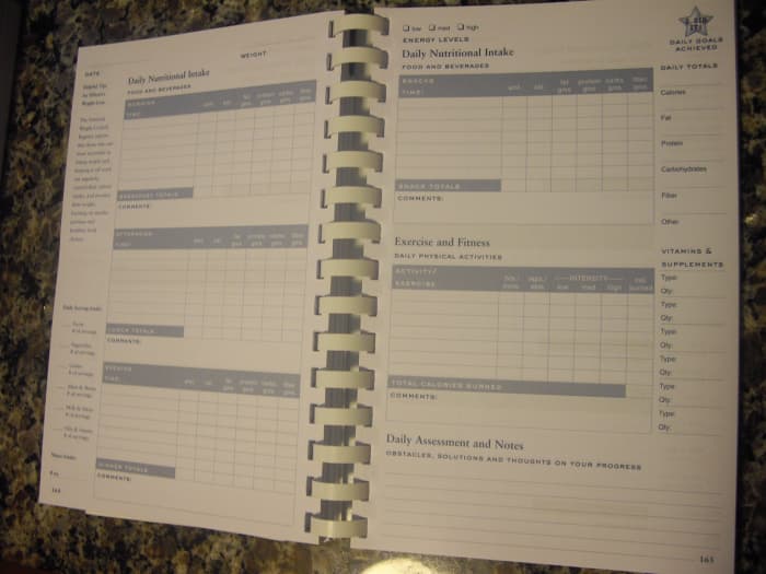 Diet Journals are helpful in recording your diet and exercise information, as well as how you feel, and how well you are doing