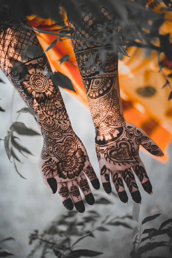 Henna is used in many parts of the world to dye or decorate skin and hair for special occasions, or just for fun.