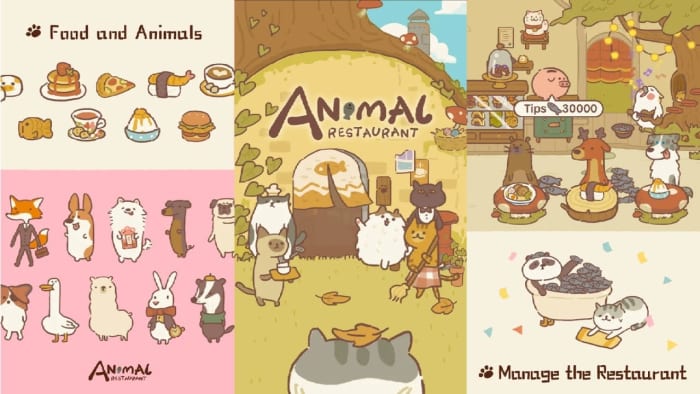 Animal Restaurant is an adorable idle restaurant management game