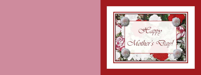Use this tag for a gift basket or gift bag. Fold it and write a message on the inside, punch a hole in the corner and tie it to to the bag or basket.