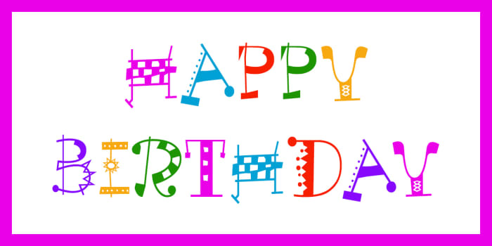 Free Happy Birthday Clipart & Printable Party Decorations - HubPages