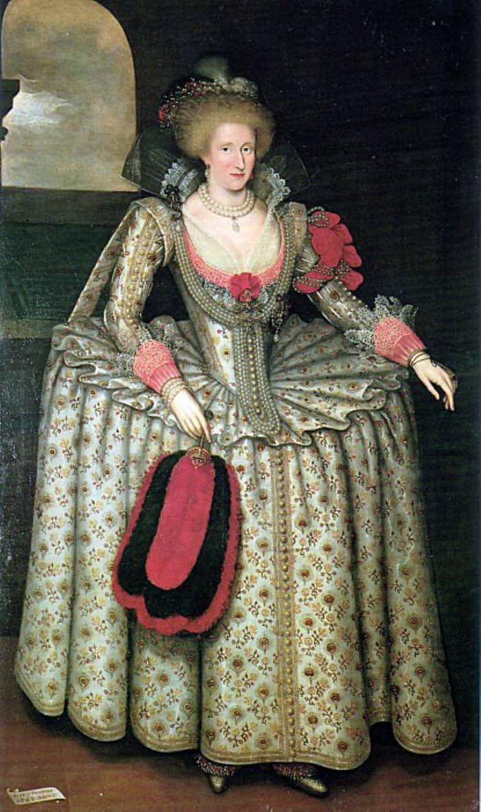 Henry Stuart's mother Anne of Denmark was denied the role of hands on mother by James.