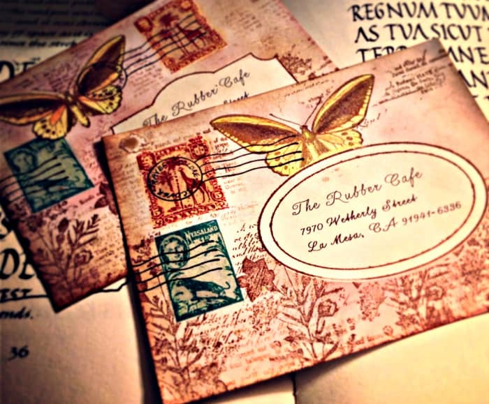 Decorated envelopes are art added to the envelopes in which you send cards and other mail