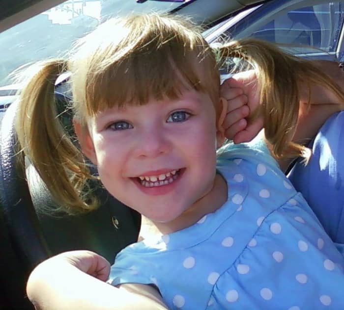 There was never a need to lay a hand on this sweet, wonderful child. She has been so easy to parent.