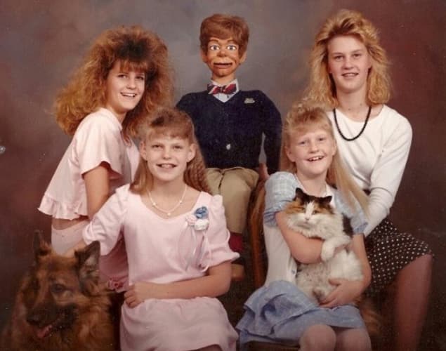 Not only awkward, but also a little creepy. I think it might take a lot of therapy before you could forgive Mom and Dad for this.