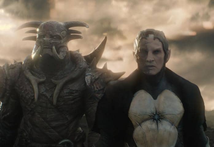 The film's baddies never really feel that threatening, despite the makeup and costumes. Frankly, they feel a bit silly.