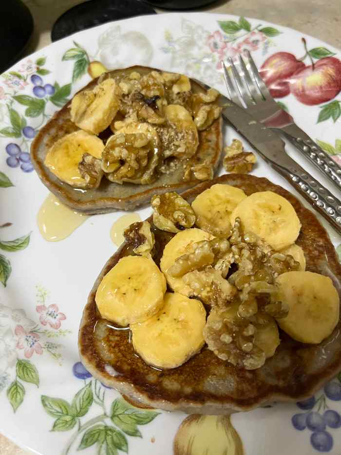 Ube Purple Yam Pancakes With Brown Rice Flour and Flax Seeds HubPages