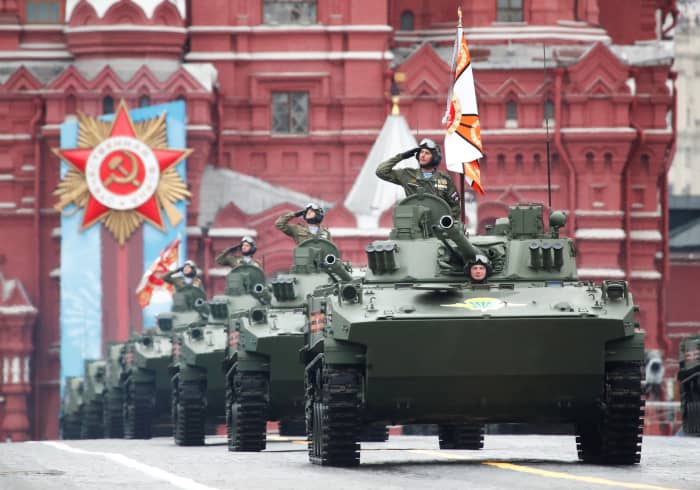 Russia's victory day parades are an excellent snapshot of the most glorified depictions of the Russian army.