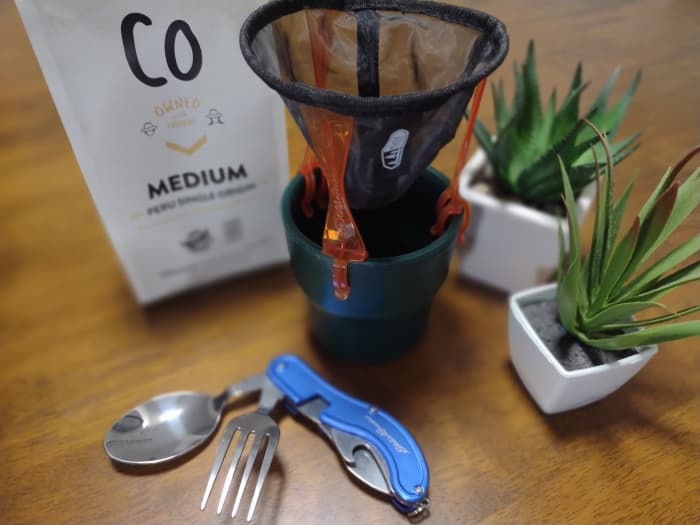 Ultra-portable and easy to clean. The GSI Outdoors Ultralight Java Drip Pour Over Coffee Maker is a solid choice for the outdoor enthusiast.