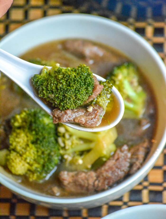 Meaty oxtails with the meat taken off the bone just made the a really great dish as a left-over meal with extra fresh ingredients of bold great flavors.