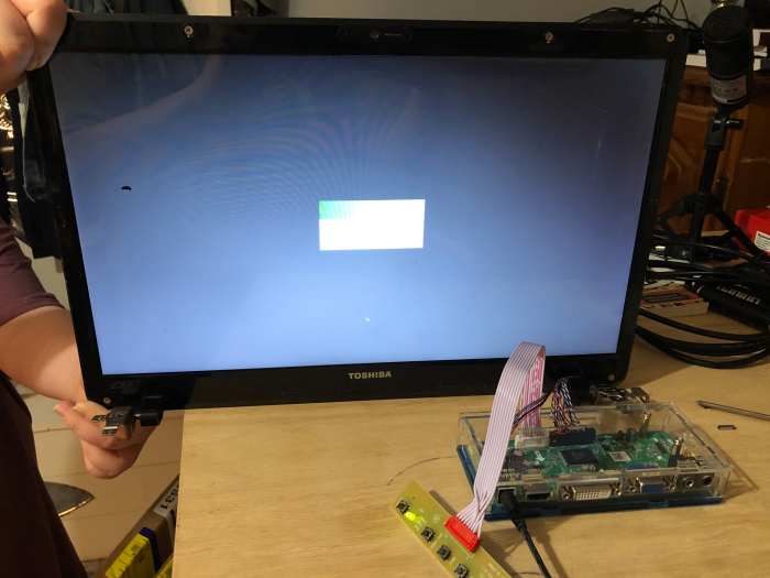 Repurposing an Old Laptop Monitor TurboFuture