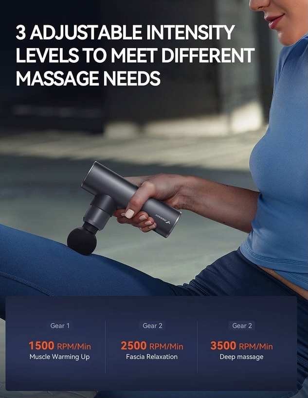 The Merach M1S Mini Pocket Massage Gun Is the Portable Percussion
