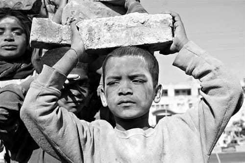 UNICEF reports that “One in every ten children is a victim of child labour globally.”